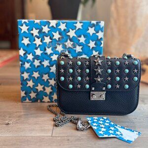 NWT Valentino Garavani Rockstud Star Chain Bag